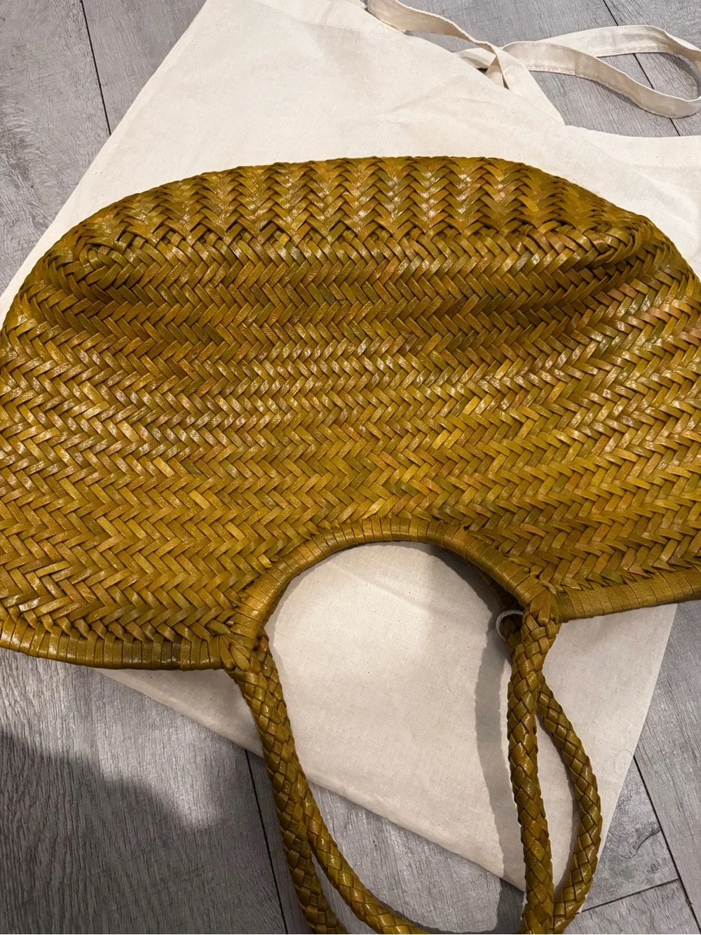 Dragon diffusion 8822 Nantucket Bag Big Bamboo Green - Picture 8 of 11